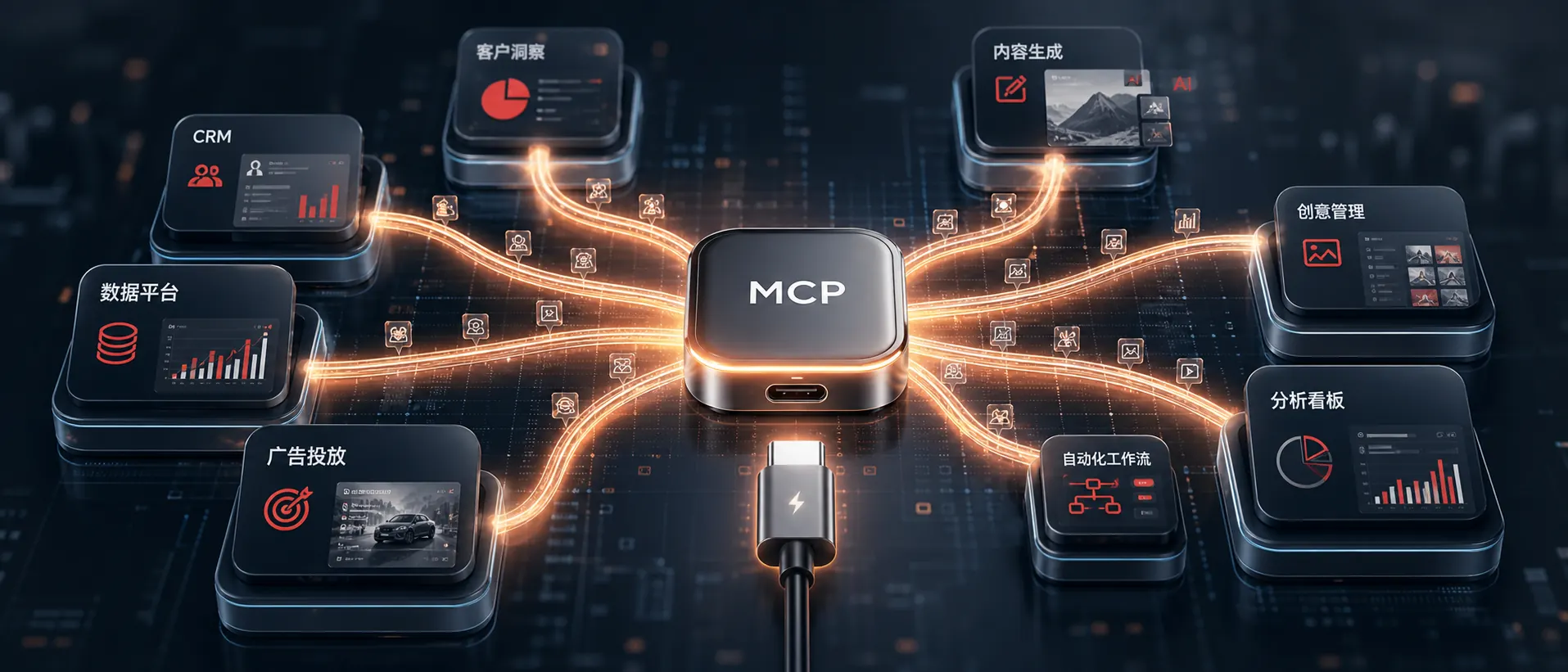 MCP不是技术热词，而是AI营销工具的USB-C接口