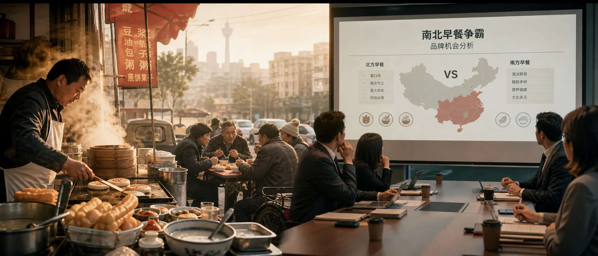 南北早餐吵上热榜，品牌别把烟火气做成地域PPT