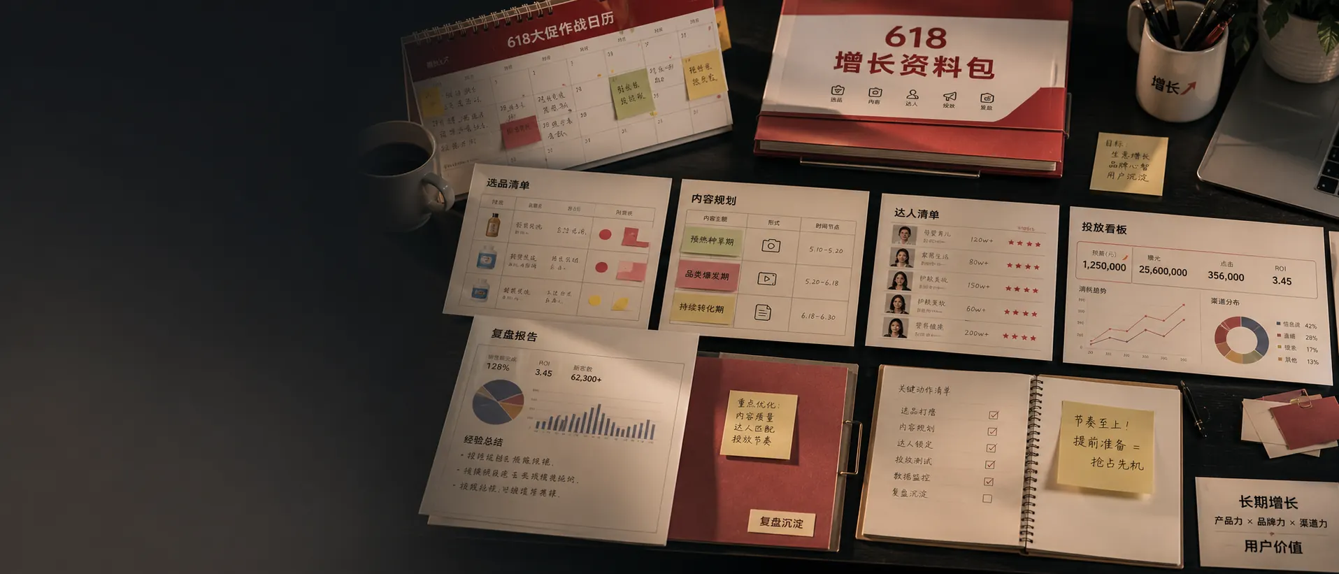别再临时抱佛脚了，618品牌增长资料包现在就该建起来