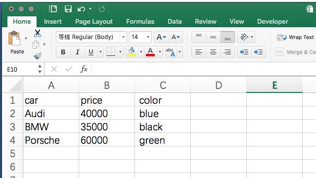 json2csv 把看不懂的 乱码 数据变成整齐的表格