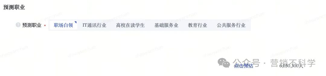 细说巨量云图人口统计学变量