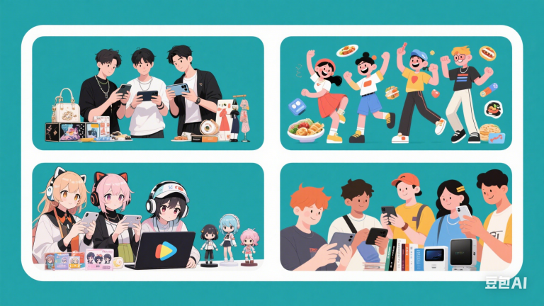 User persona of Douyin/Xiaohongshu/Weibo/Bilibili